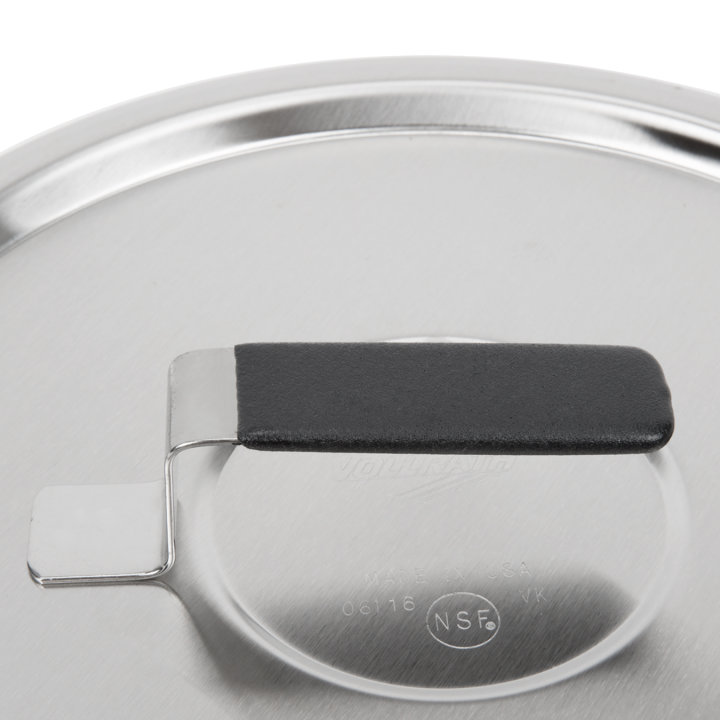 10 9/16-inch Tribute® stainless steel frying pan cover with dipped handle