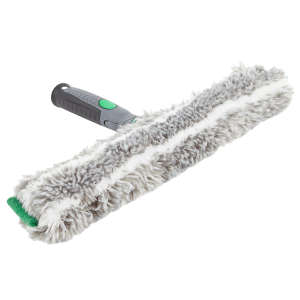 Unger, ErgoTec Ninja, 18" Window Washer Complete, White/Gray