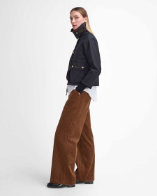 Cropped Beadnell Waxed Jacket 