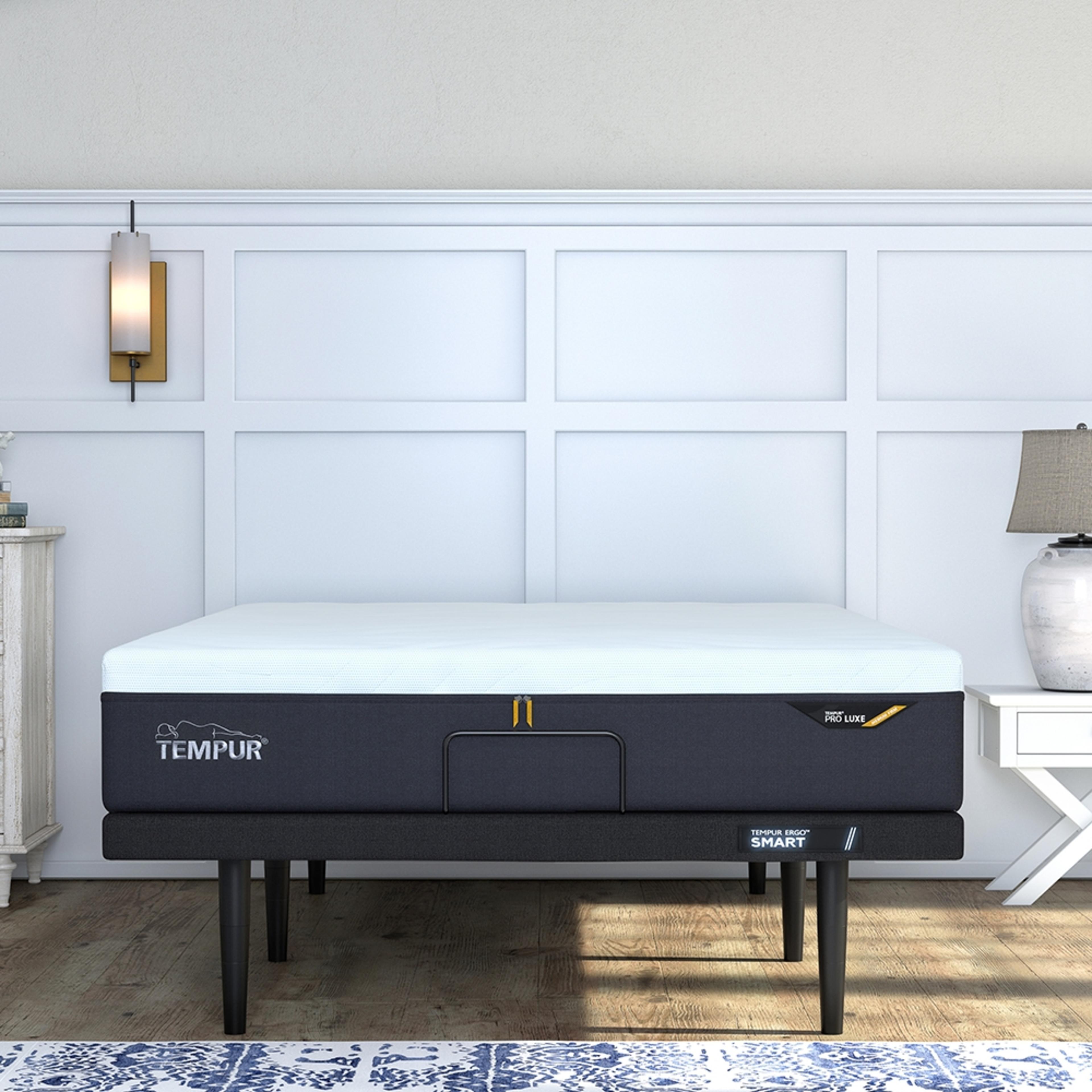Lifestyle image of the  Tempur Ergo Smart Adjustable Base, Black from Forty Winks