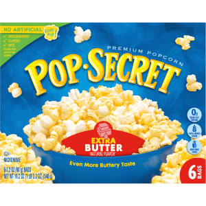 Extra Butter Microwave Popcorn