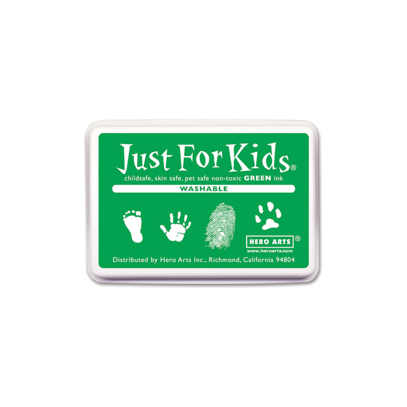 Just for Kids® Washable Ink Pad, Green