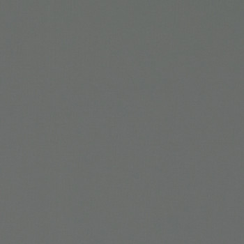 Square plain fabric sample in mid to dark steel grey .