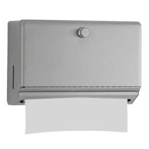 Bobrick, ClassicSeries® , Multi-fold Folded Towel Dispenser, Stainless Steel