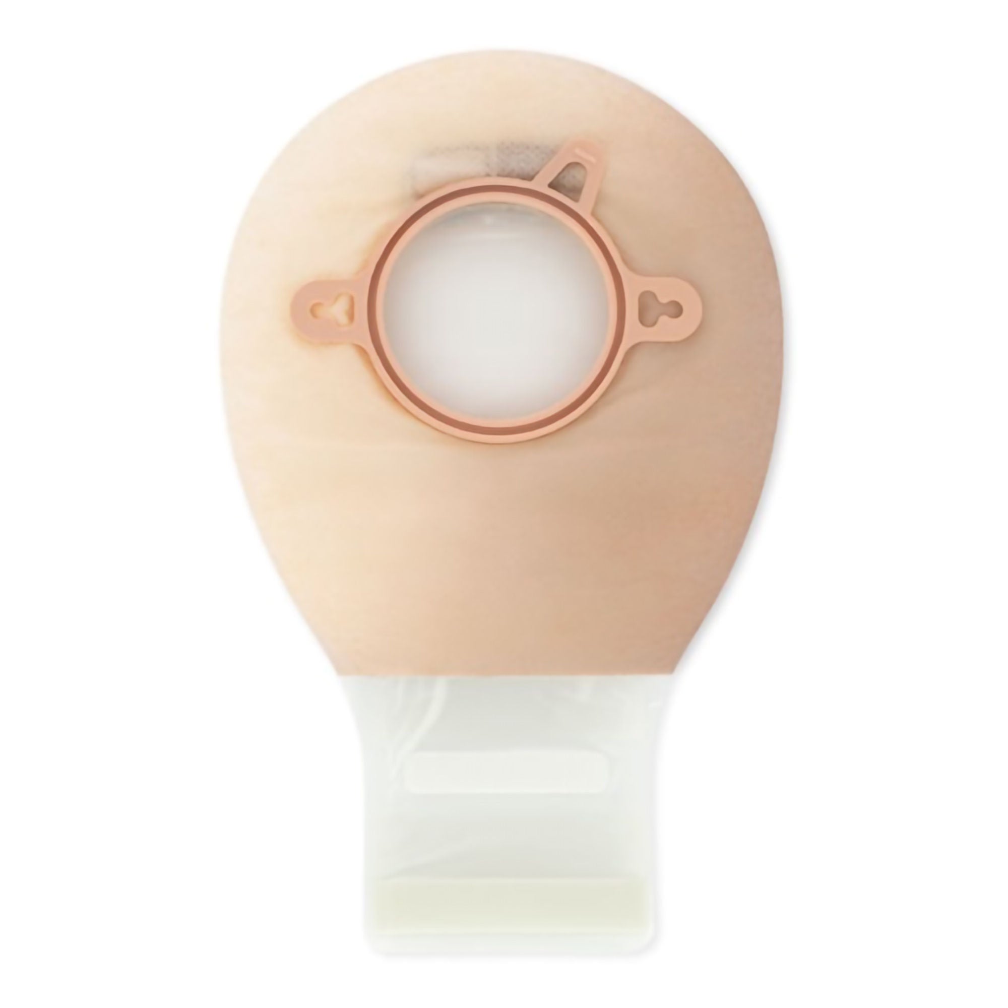 New Image™ Two-Piece Transparent Ostomy Pouch, Pre-cut to Fit 44mm Stomas, Green