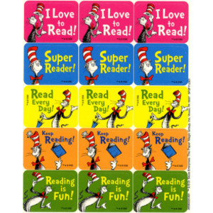 Cat in the Hat&trade; Reading Success Stickers, Pack of 120