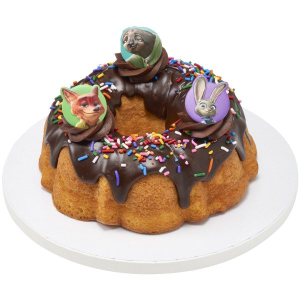 Disney's Zootopia Visit Zootopia Cupcake Rings