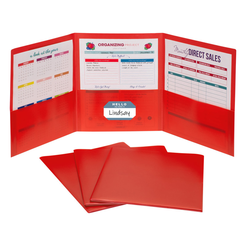 3-Pocket+Poly+Portfolio%2C+Red%2C+Box+of+24