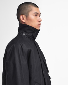 A7 Pacemaster Waxed Jacket Classic Black