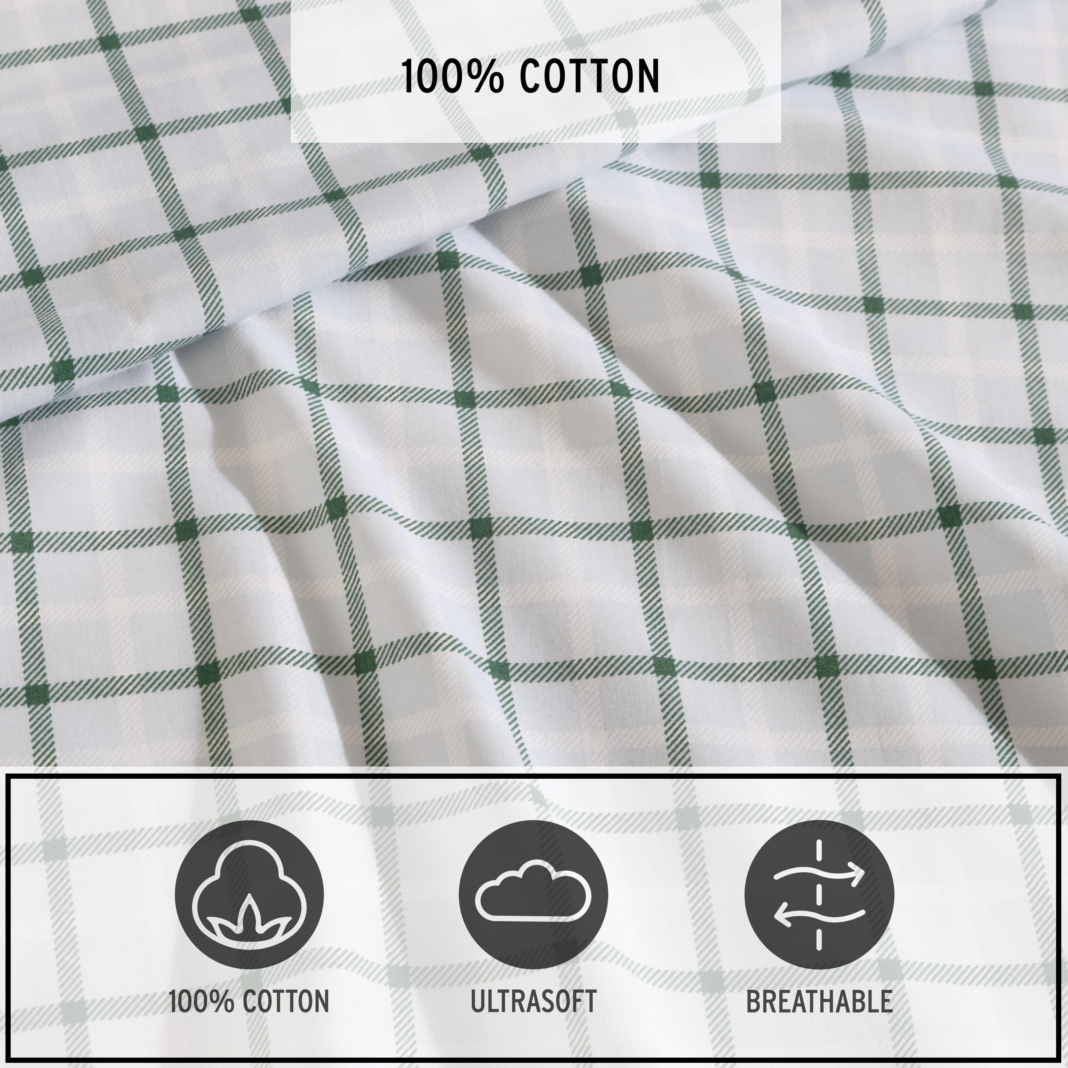 Eddie Bauer 100% Cotton Flannel Sheet Set - Picture 12 of 38