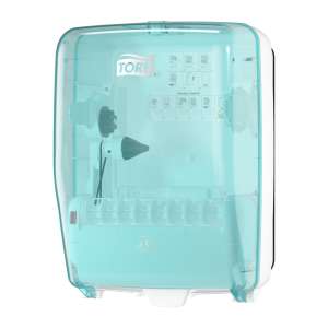 Tork, W6, Mechanical Roll Towel Dispenser, Black