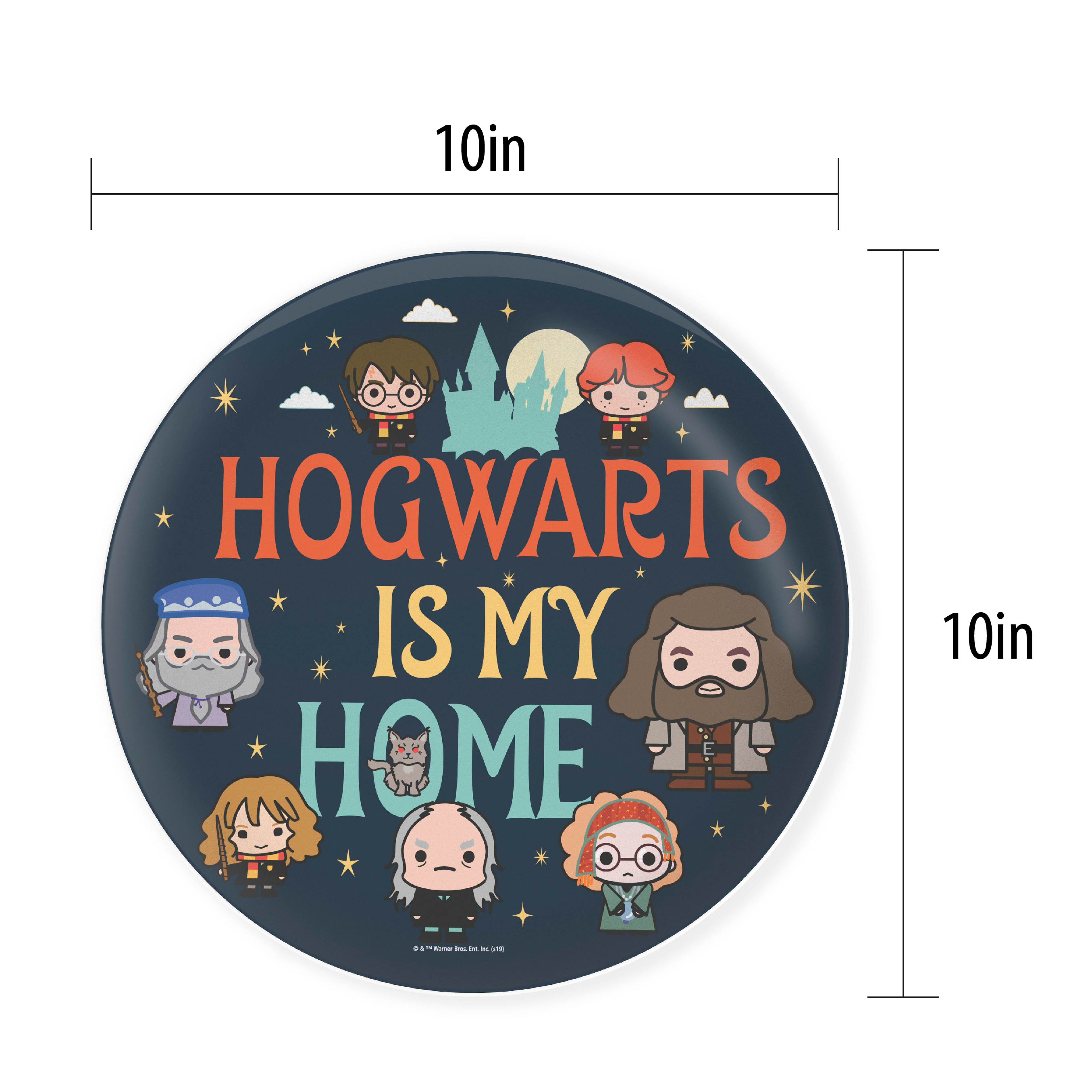 Harry Potter Dinnerware Set, Hogwarts is my Home, 2-piece set