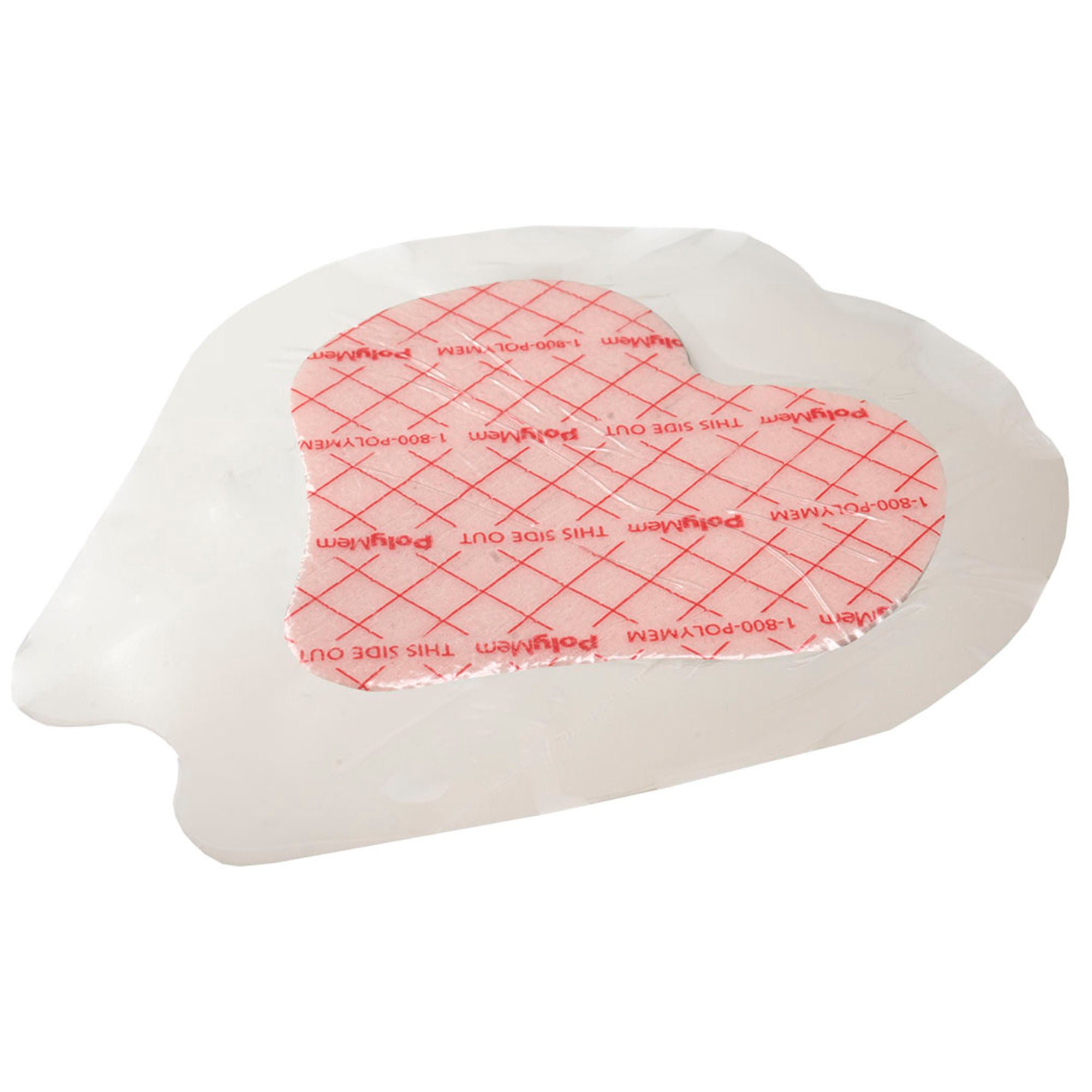 Ferris Manufacturing DRESSING, POLYMEM SIL SACRAL BORDER (5/BX 4BX/CS)
