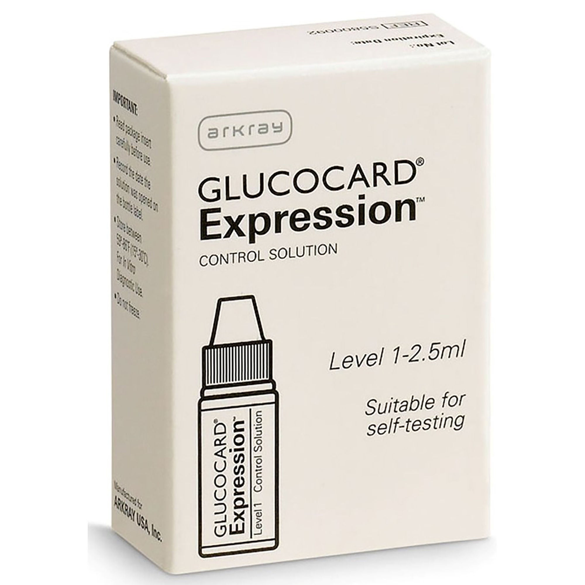 Glucocard® Expression™ Control Solution, Diabetes Management Test