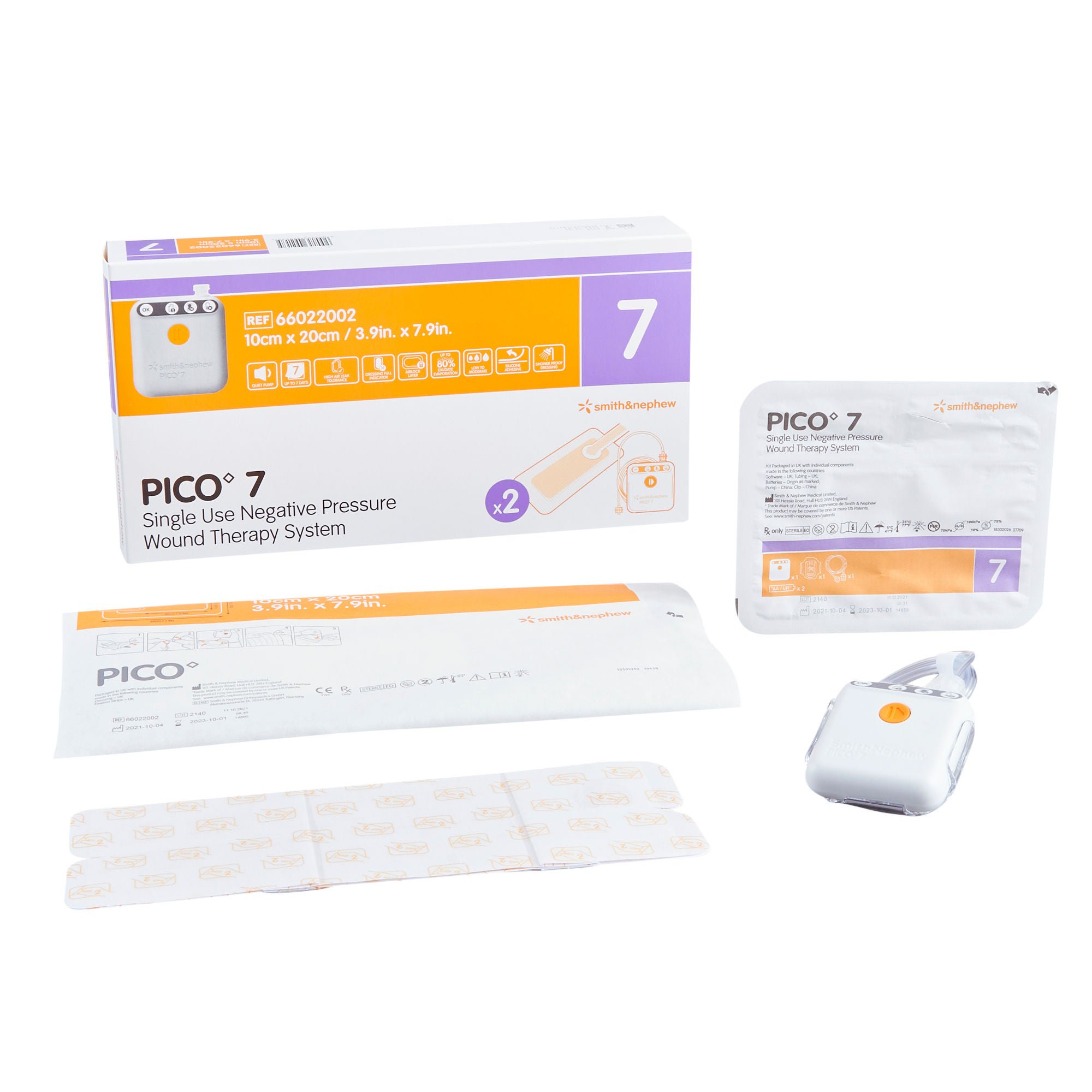 PICO 7 Negative Pressure Wound Therapy Two Dressing Kit