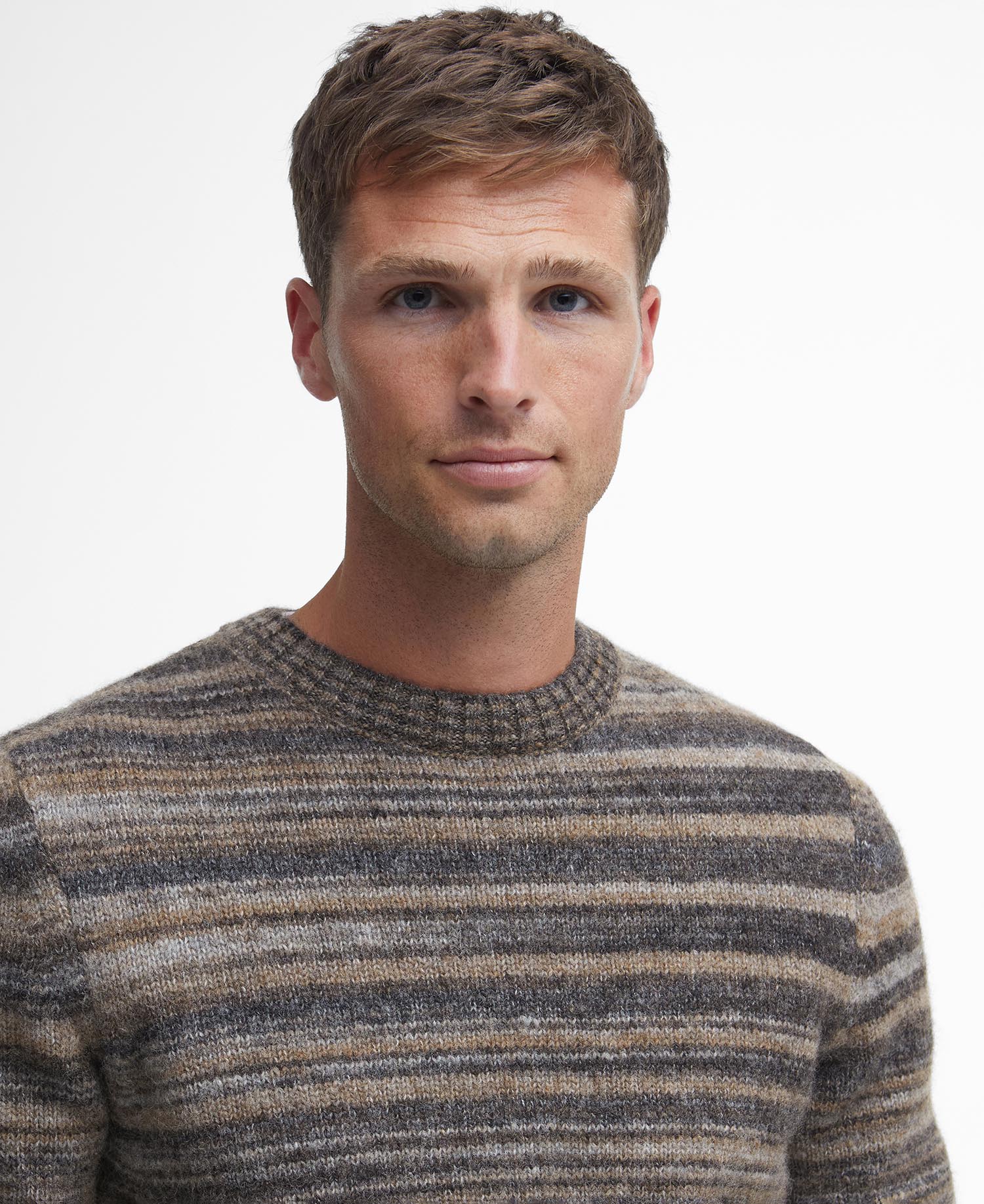 Pateley Striped Crew Neck Jumper image number 3