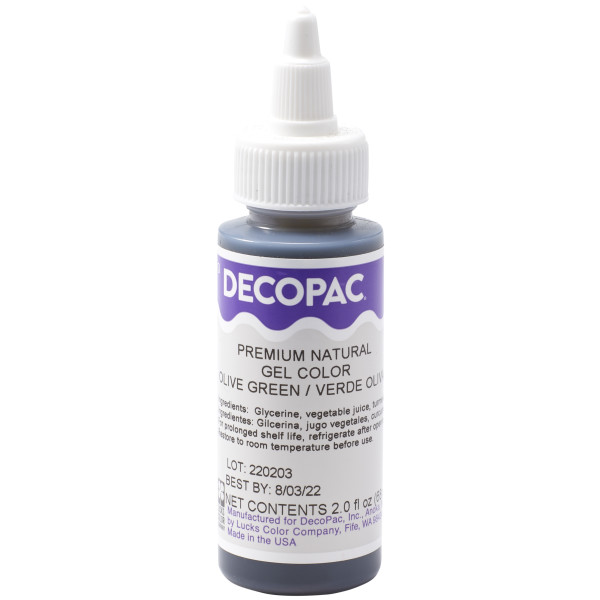 DecoPac All-Natural Gel Premium Gel Color