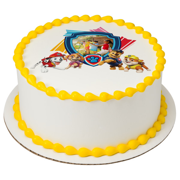 PAW Patrol Roll with the Patrol PhotoCake® Edible Image® Frame