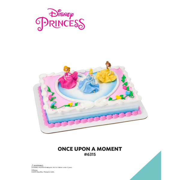 Disney Princess Once Upon a Moment The Magic of Cakes® Icing Only Page