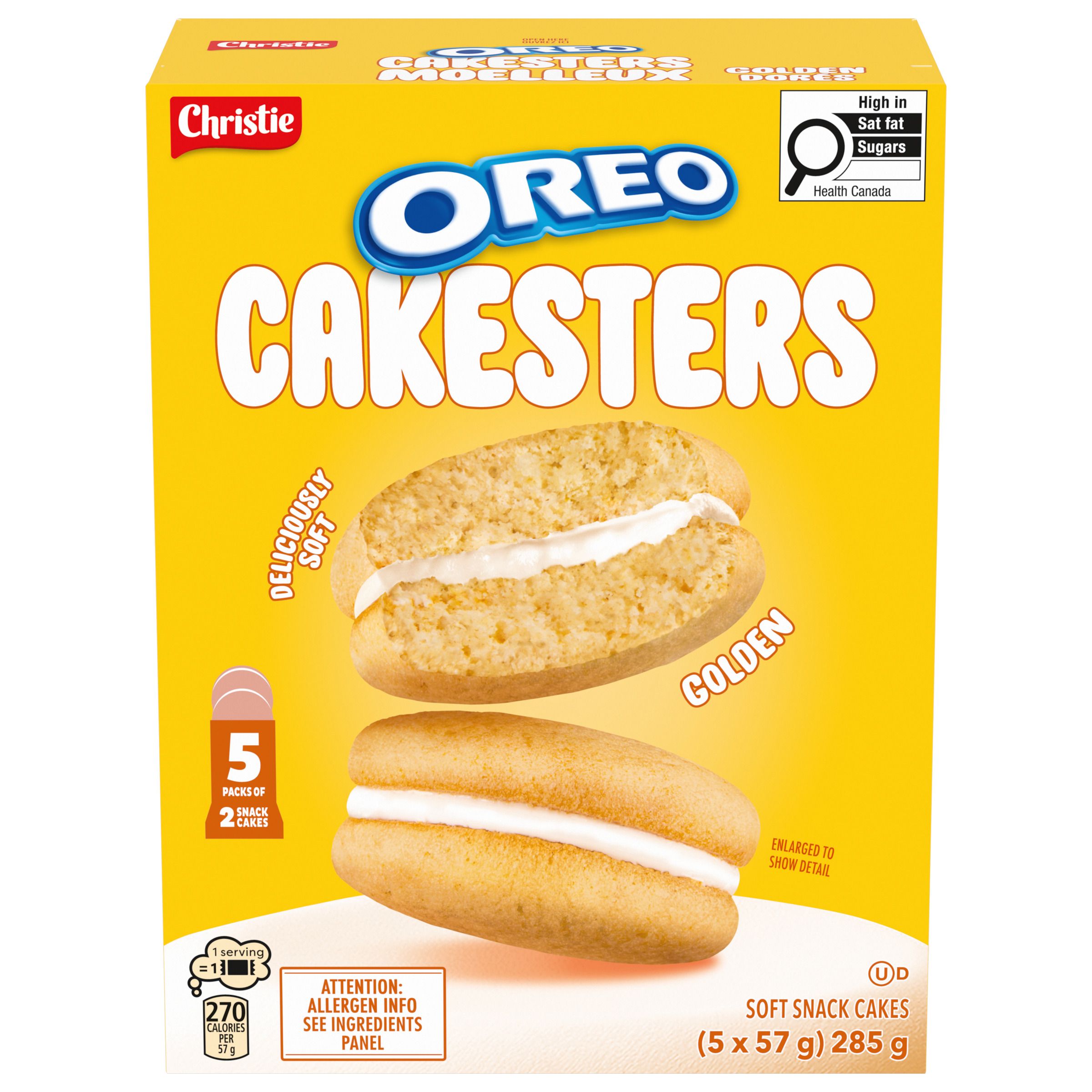 OREO Cakesters Soft Snack Cakes, Golden-0
