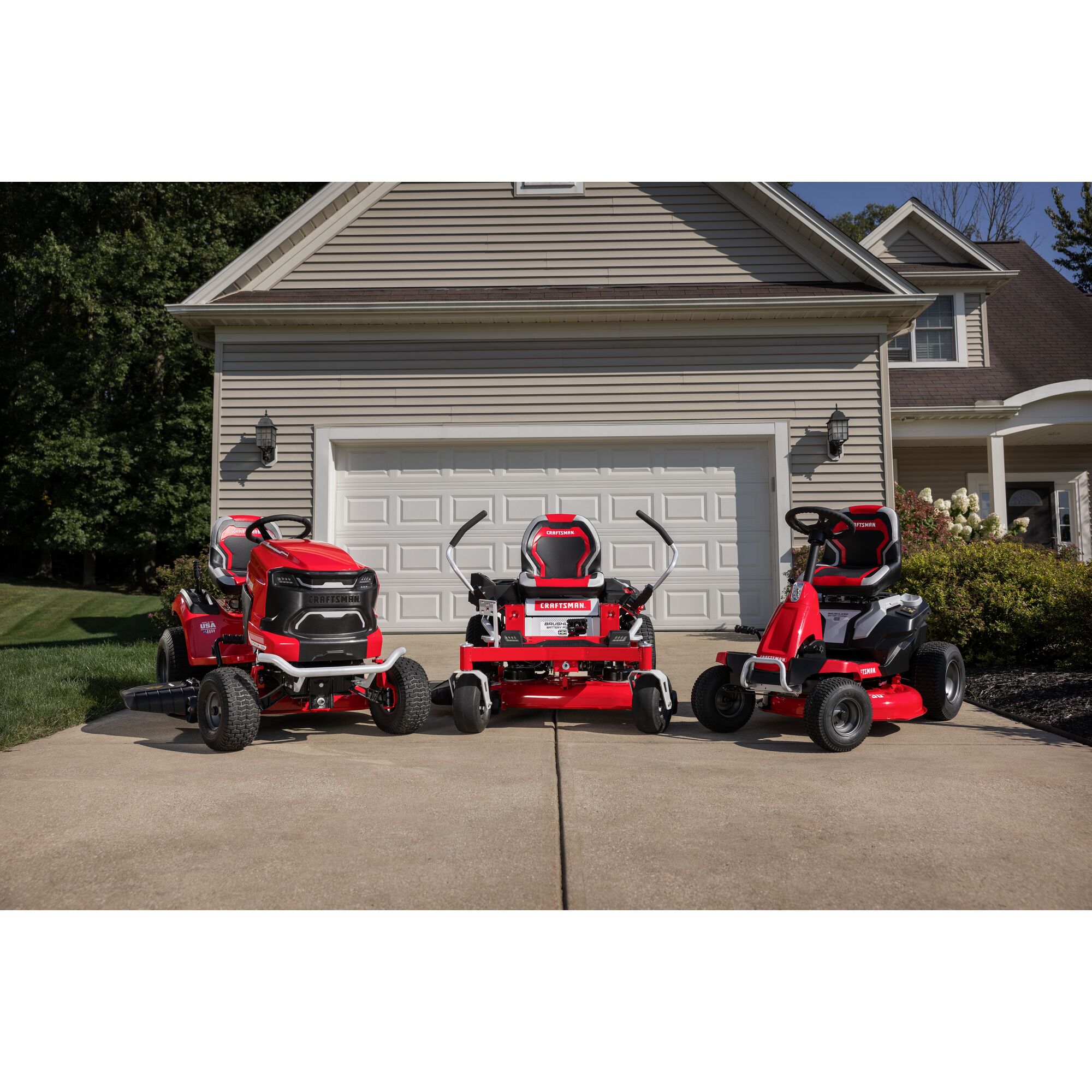 CRAFTSMAN Battery-Powered Riding Mower Family