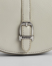 Laire Leather Saddle Bag Light Sand