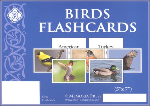 Memoria Press Birds Flashcards