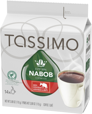 TASSIMO NABOB 100% COLUMBIAN
