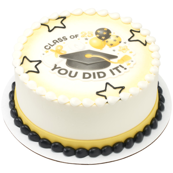 2025 Graduation Medallions SugarStyle® Edible Decorations