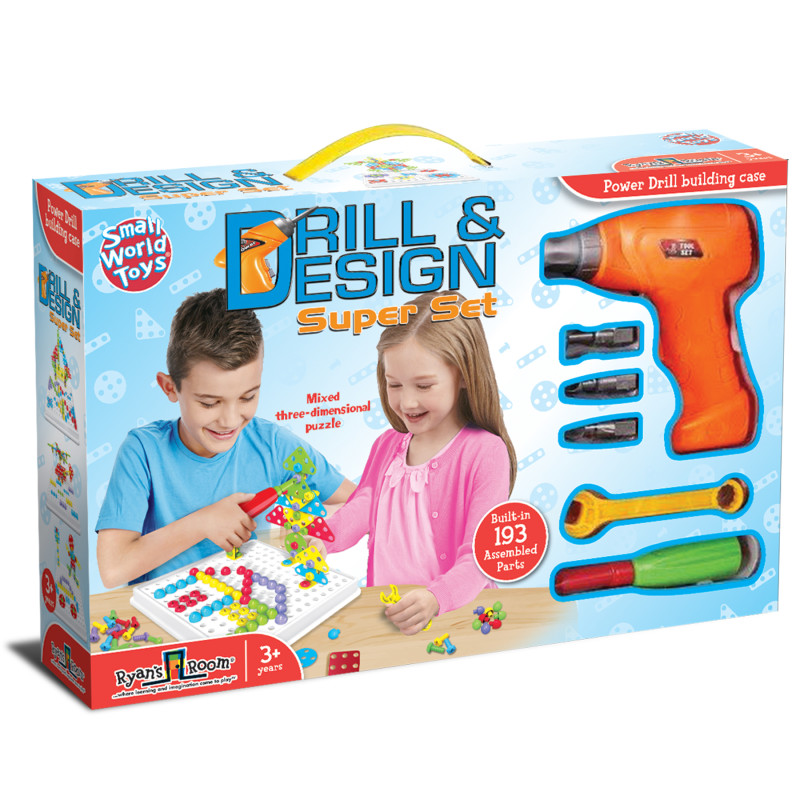 Drill & Design Super Set, 193 Pieces