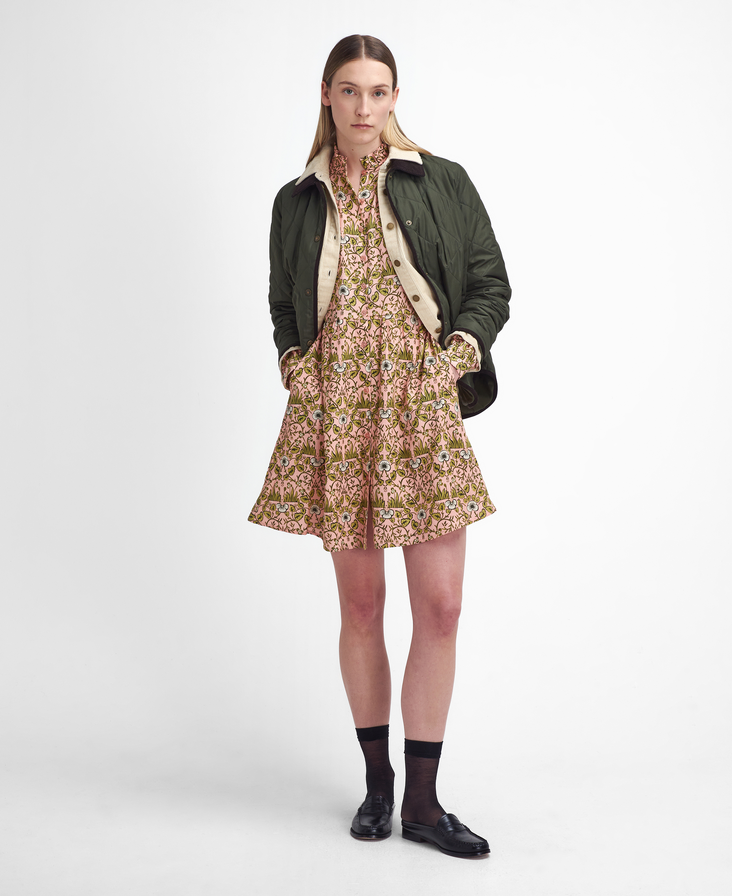 Barbour x William Morris Gallery Isabella Mini Dress image number 1