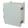 Ultraline® AMU Series Wall Mount Enclosure Assembly Fiberglass Reinforced Polyester 16.05 H x 14.27 W x 8 in. D Gray