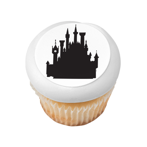 Disney Princess Castle Silhouette PhotoCake® Edible Image®
