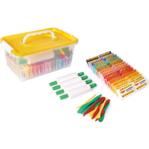 Plastilina Modeling Clay School Pack, 28 Bars, 4 Rollers, 15 Spatulas