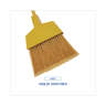 Boardwalk, 8.69in, Angled-Head Lobby Broom, Corn Bristles, Yellow