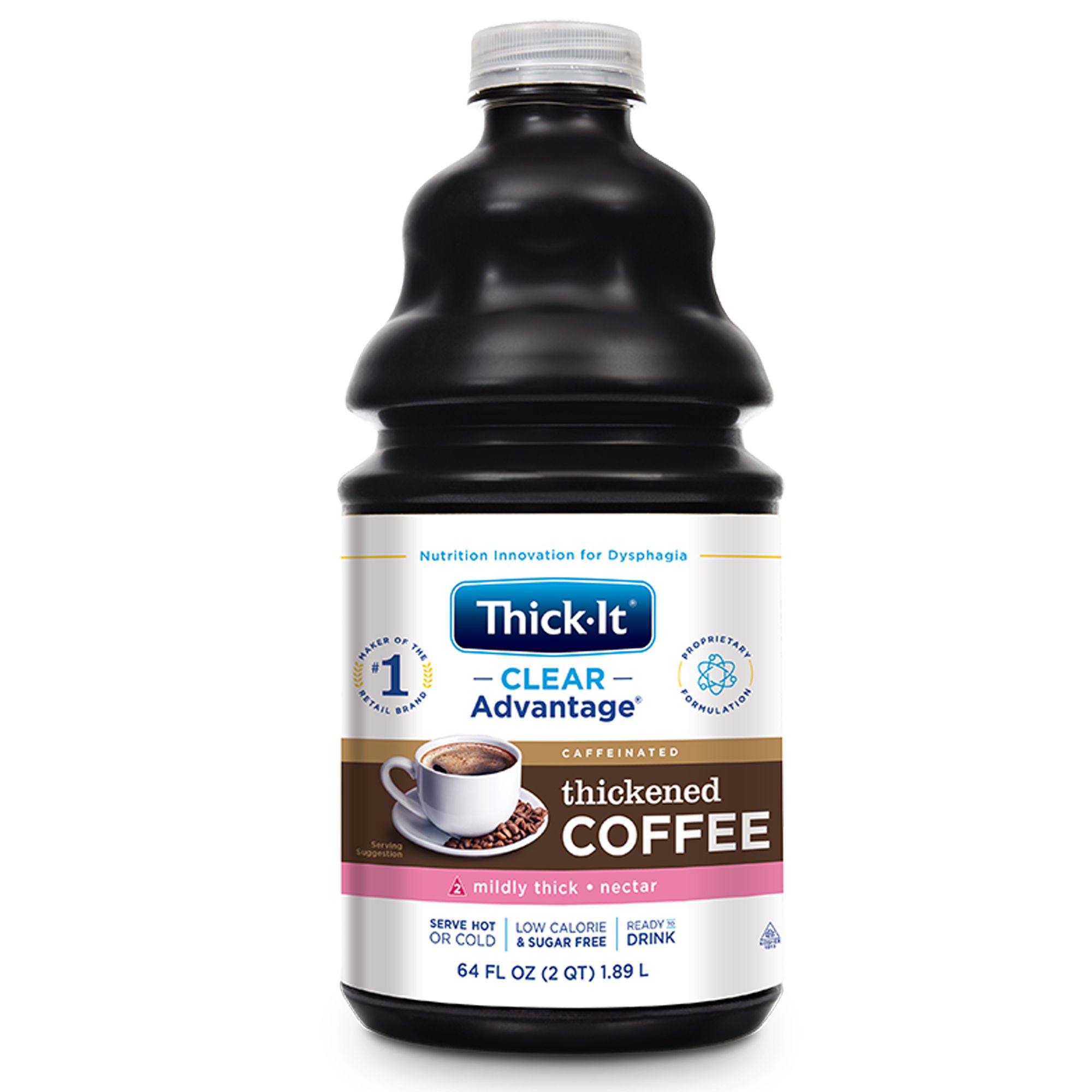 Thick-It® Clear Advantage® Nectar Consistency Coffee Thickened Beverage, 64-oz