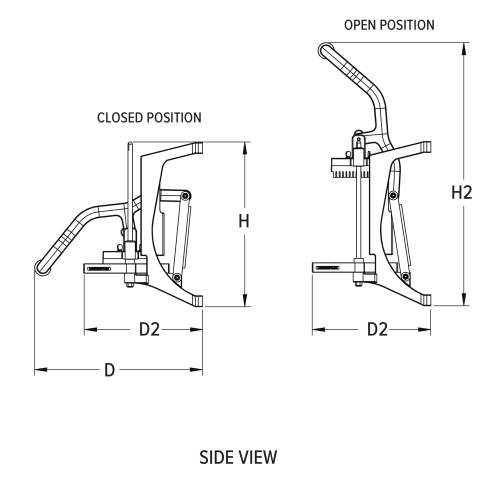 Engineering side view