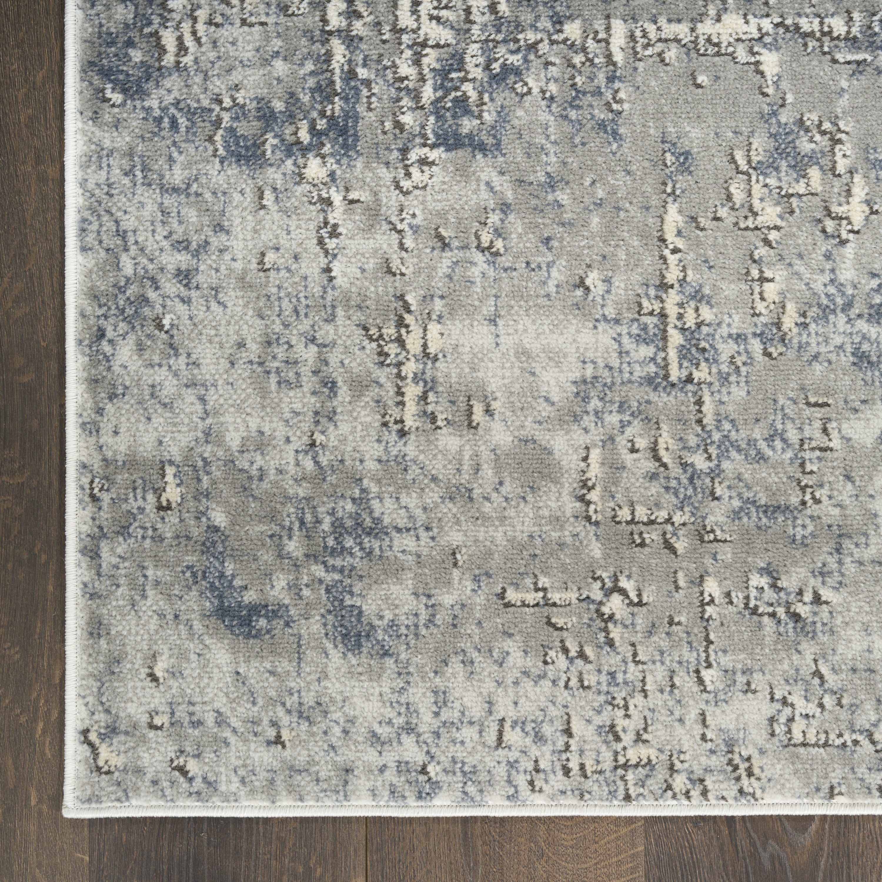 Nourison Quarry 6' x 9' Dark Grey Modern Indoor Rug