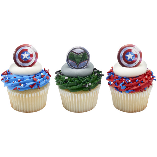Marvel Studios' Captain America: Brave New World Assortment Cupcake Rings