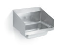 Wall-mount stainless steel hand sink