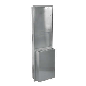 Tork, H1 Recessed Frame and Waste Receptacle, Stainless Steel