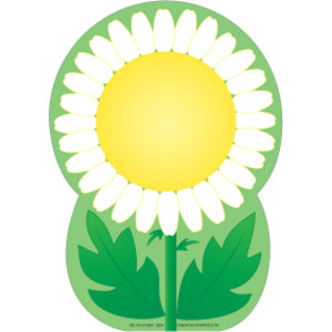 Note Pad, Daisy, 50 Sheets