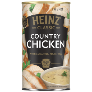  Heinz® Classic Country Chicken Soup 535g 