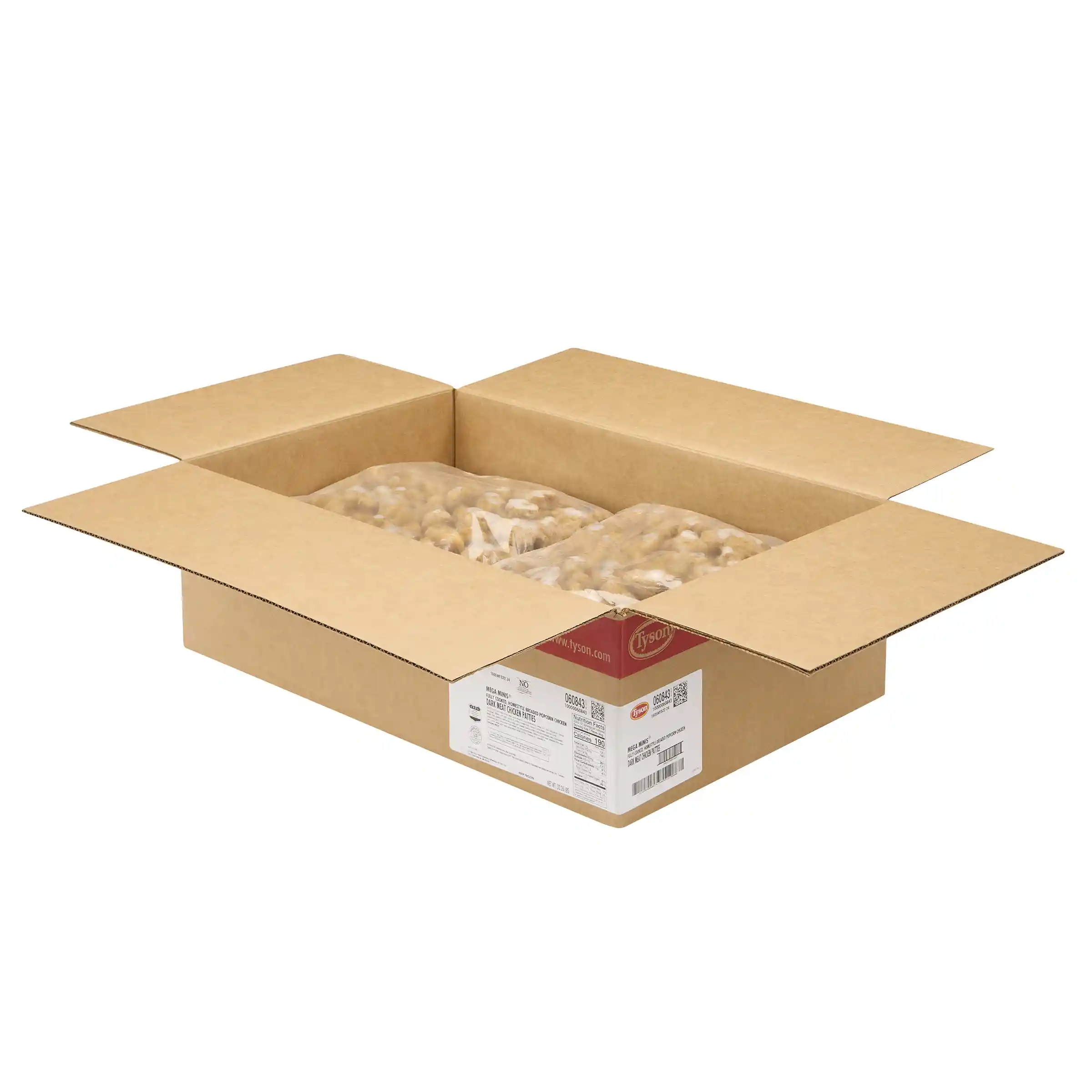 Tyson® Mega Minis® Fully Cooked Whole Grain Breaded Homestyle Chicken Chunks, 0.43 oz._image_3