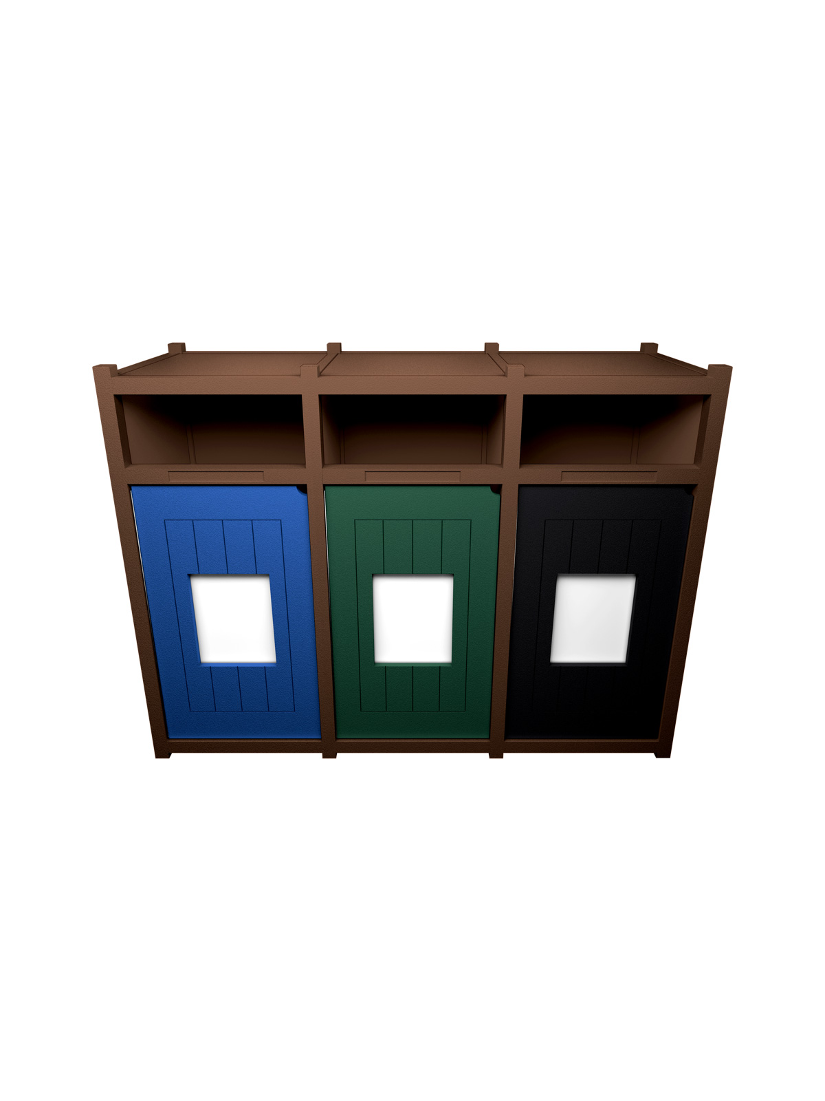 VISION – Triple – Unit – Full-Full-Full – Brown-Blue-Green-Black