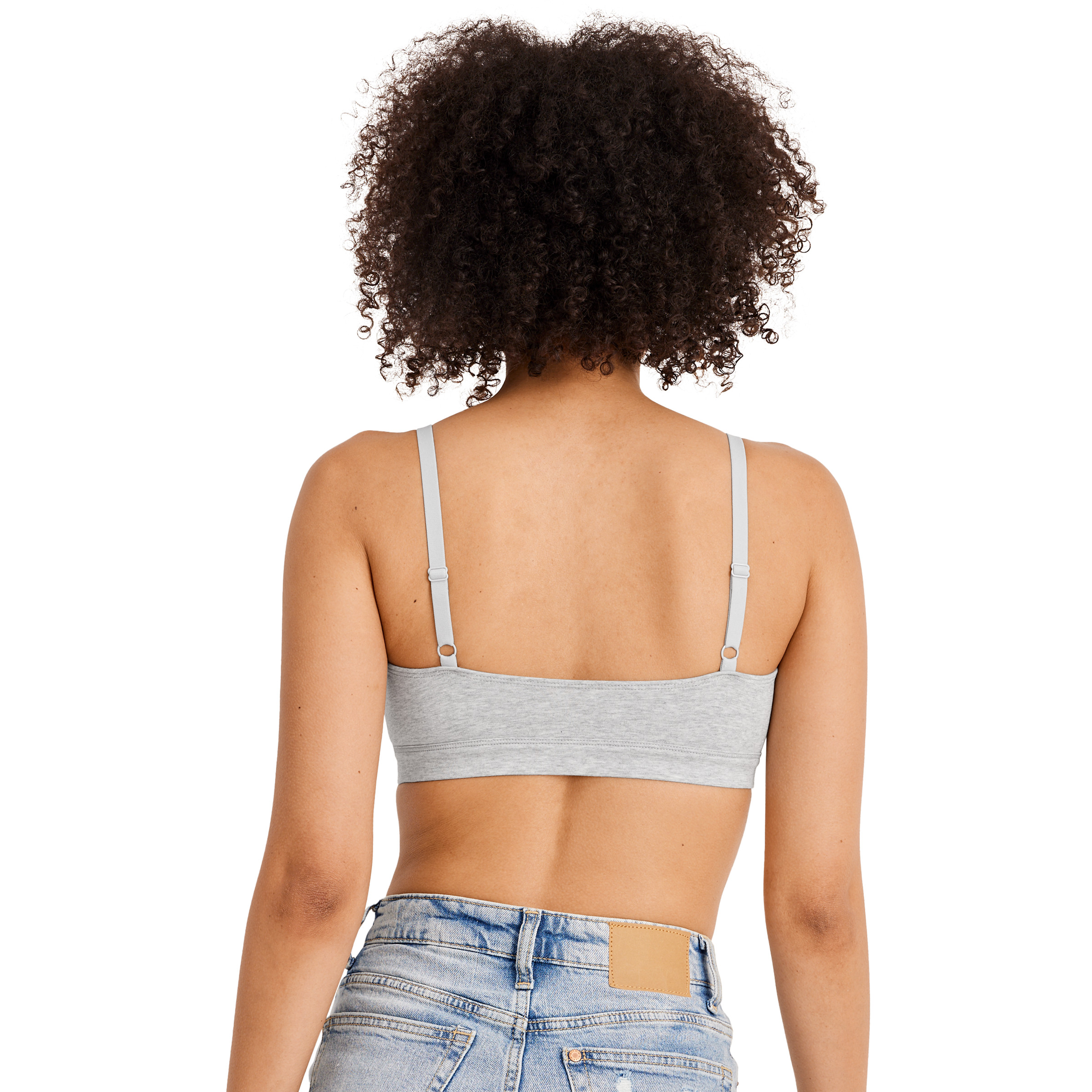 Jockey Women's Organic Cotton Stretch Triangle Bralette - Picture 28 of 47