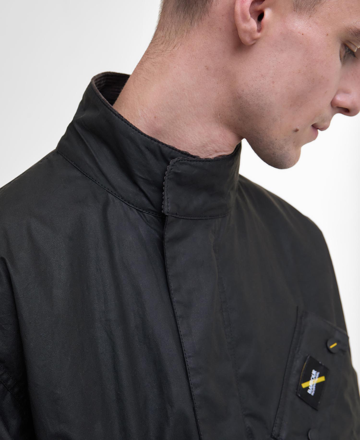 Barbour International x Saturdays NYC SNYC Lightweight Waxed Jacket image number 4