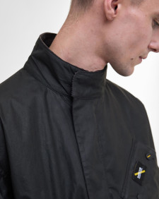 Barbour International x Saturdays NYC SNYC Lightweight Waxed Jacket Classic Black