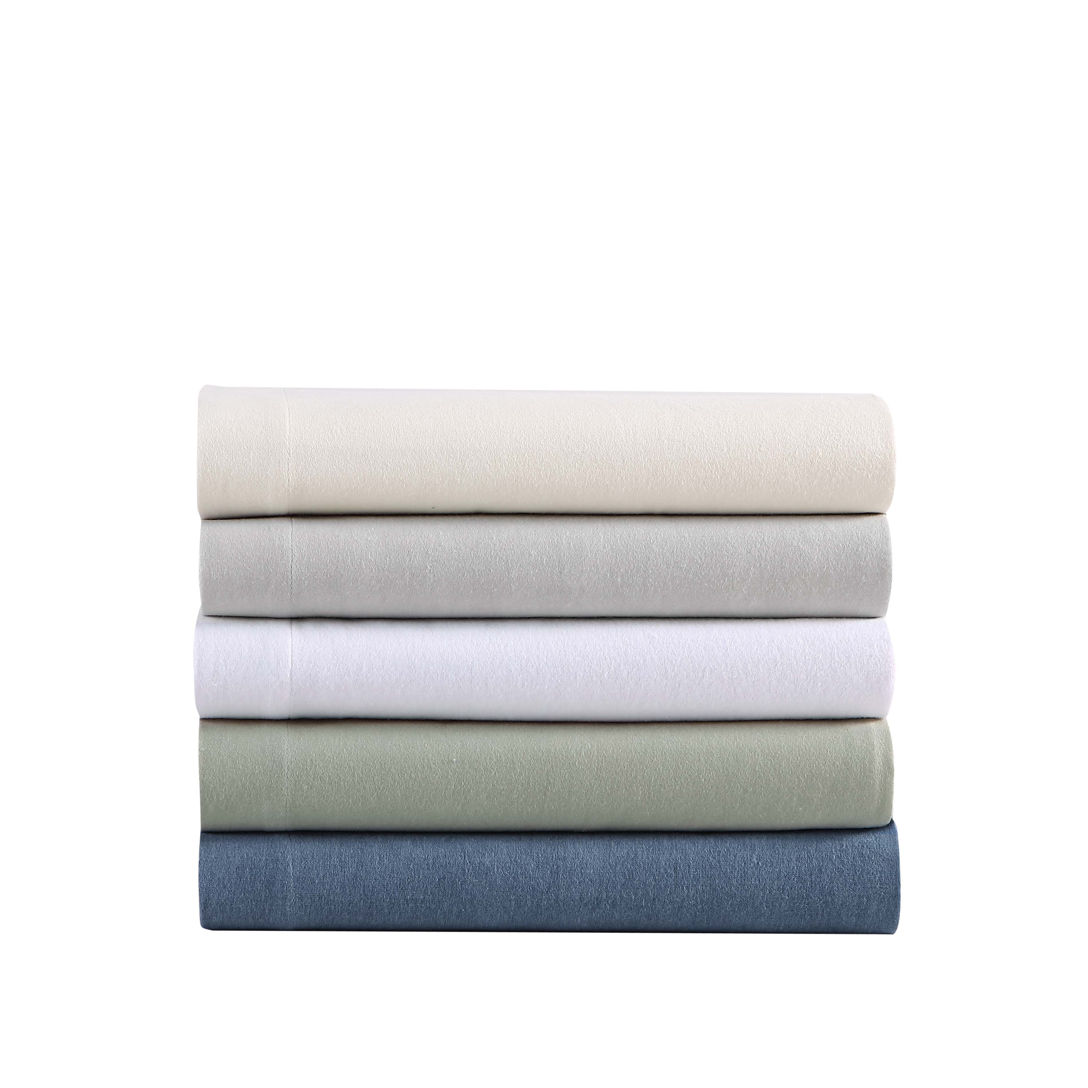 Eddie Bauer Cotton Flannel Sheet Sets (Solid-White) - Picture 16 of 27