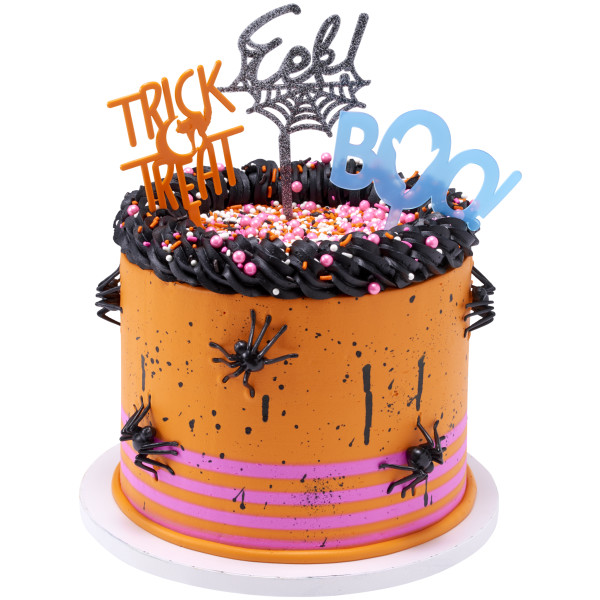 Small Spider Cupcake Layon